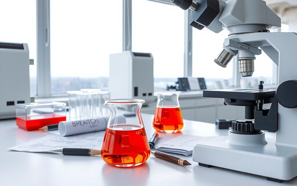 Microscope and scientific research equipment